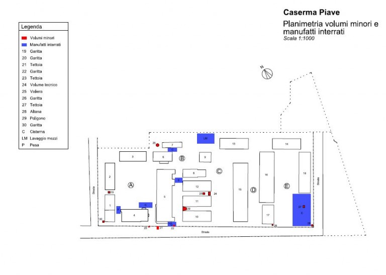 planimetria corpi minori