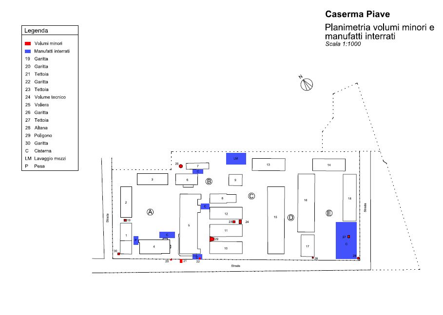 planimetria corpi minori