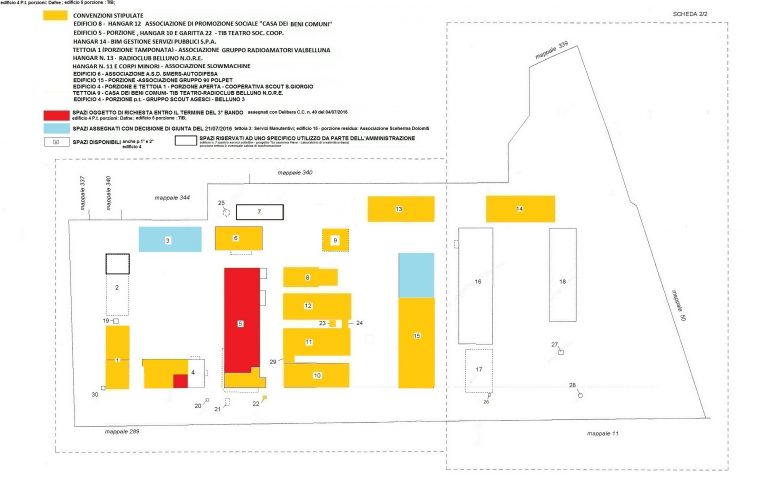 Planimetria situazione 8 novembre 2016