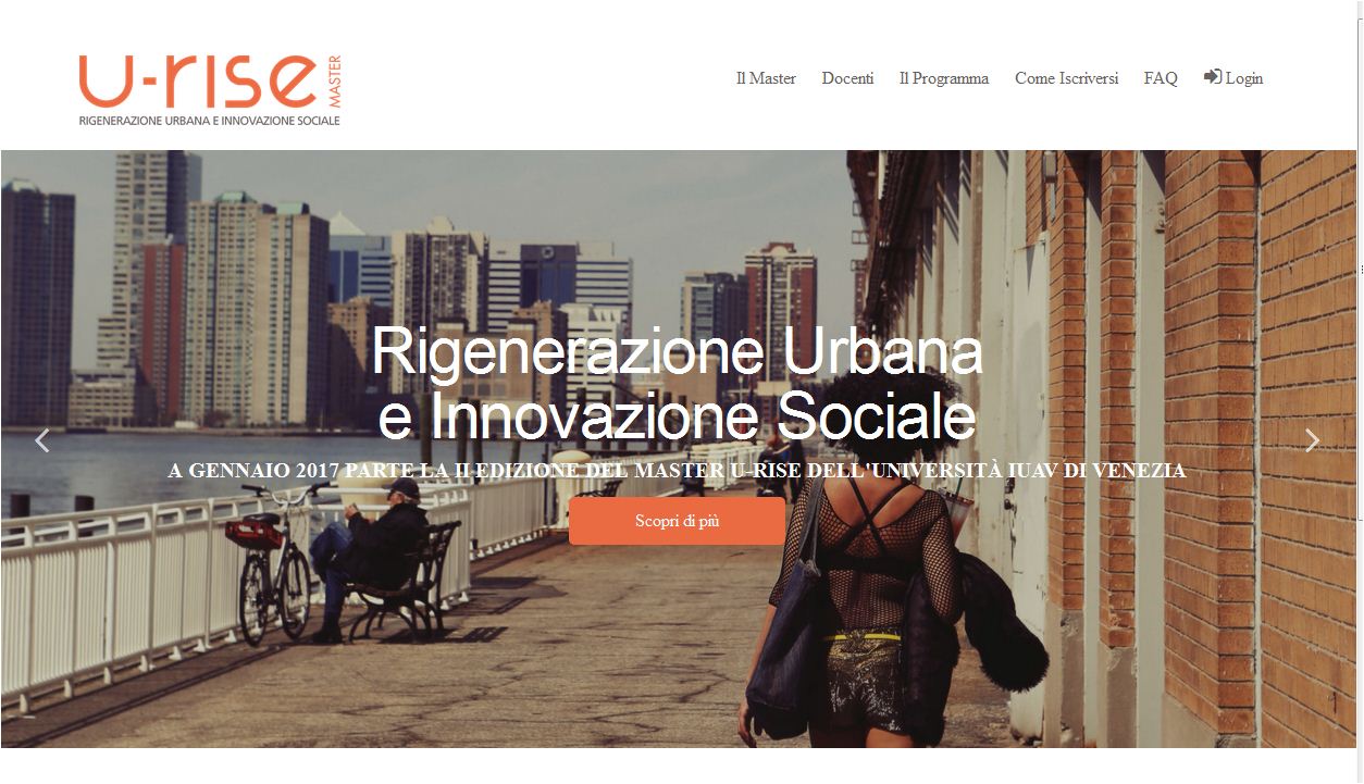 Presentazione della ex caserma Piave al Master U-RISE dello IUAV di Venezia