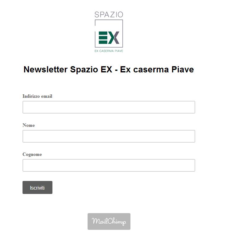 Immagine accesso newsletter